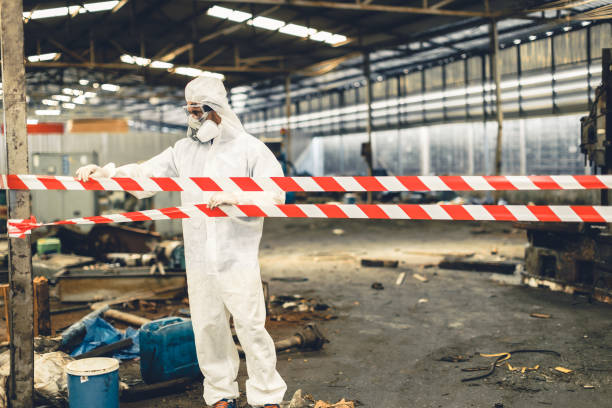 Professional Hoarding Cleanup technician working in Mount Vernon, IA